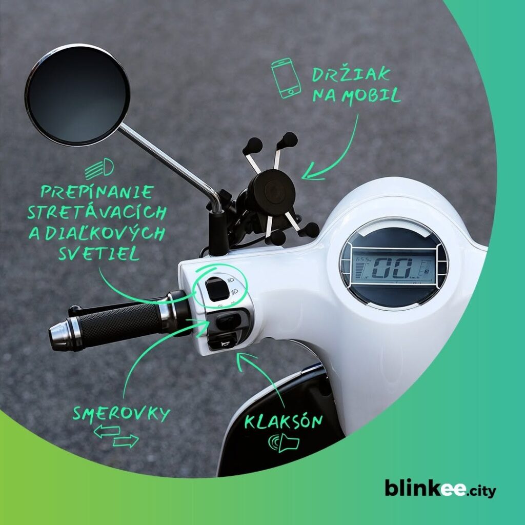 Blinkee skúter - popis