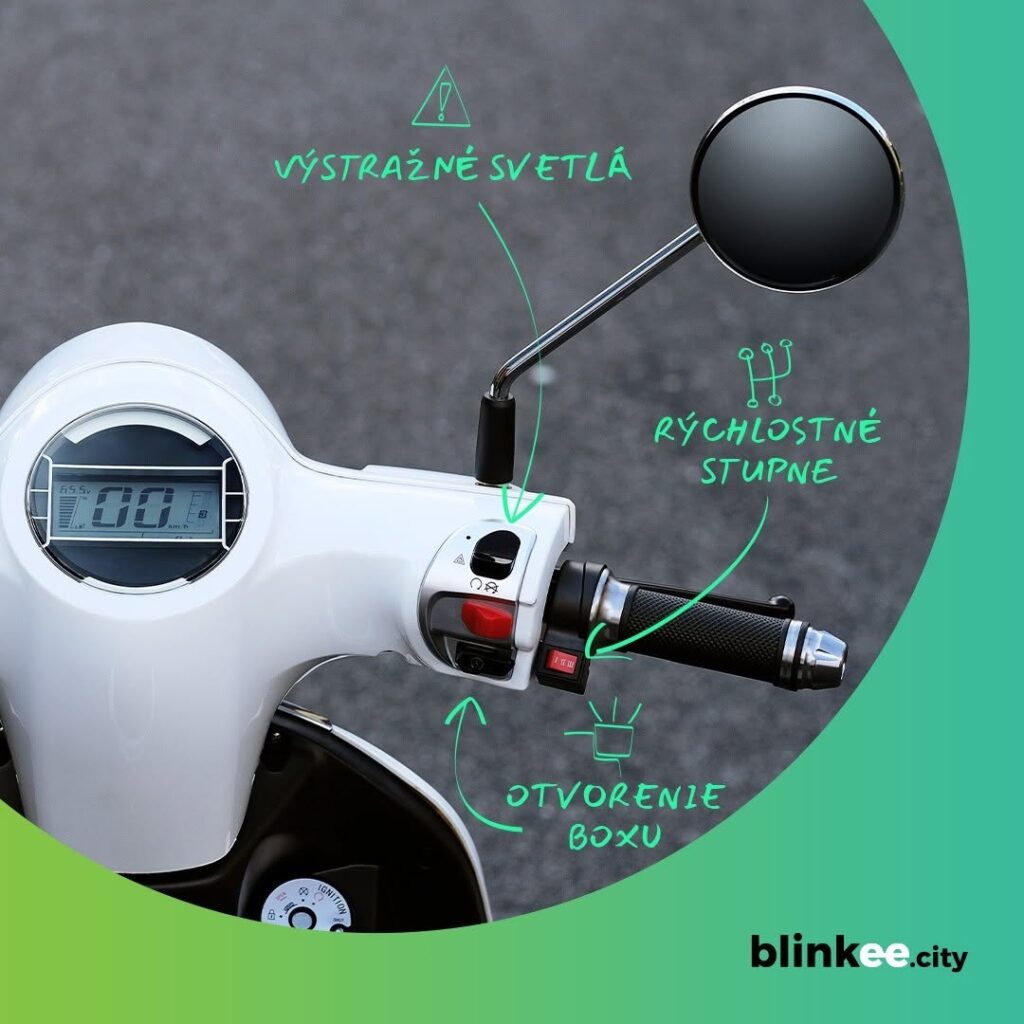 Blinkee skúter - popis